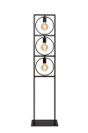 Lucide Suus juodas stovimas &scaron;viestuvas E27 3x40w