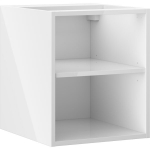 Mexen Box-A spintelė su lentyna, 40 cm, White glossy