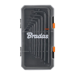 TORX raktų rinkinys T10&ndash;T50 Bradas, 9 vnt., ilgi