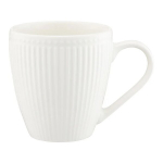 Puodelis Ambition Curly, baltas, 0.39 l