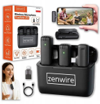 Mini kraujo mikrofonas belaidis USB-C Zenwire J13