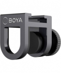 Adapter Boya By-c12 stovui: tvirtinimas mikrofonams ir Led