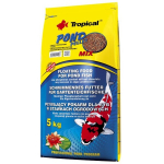Pa&scaron;aras tvenkinių žuvims spalvotomis granulėmis Tropical Pond Pellet Mix S 50 l (5 kg)