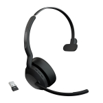 Ausinės - Jabra - Evolve2 55 UC Mono - Bluetooth - Aktyvus triuk&scaron;mo slopinimas - USB-A