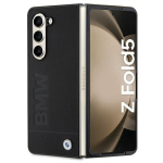 Samsung Galaxy Z Fold 5 - juodas BMW Signature Logo Imprint dėklas, skirtas