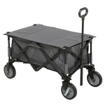 Outsunny sulankstomas vežimėlis 120 kg, tamsiai pilkas