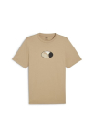 Puma Mar&scaron;kinėliai Vyrams Graphics Execution Tee Beige 680183 83 680183 83/L