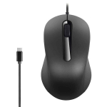 Type-C laidinė pelė, 3 mygtukai, 1000DPI, ergonominė, Windows