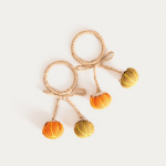 Homla servetėlių žiedų rinkinys su moliūgais Zucca, 2 vnt.