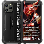Telefonas Blackview BV5300 Plus(NFC) 6,1" 24GB+128GB/2TB Android 13 6580mAh 13MP IP68 Juoda