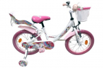 Vaiki&scaron;kas dviratis Volare Unicorn 16", baltas