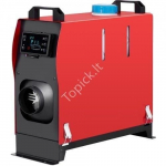 Automobilinis dyzelinis oro &scaron;ildytuvas 5KW su duslintuvu, Juoda, sidabrinė