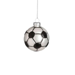 Kalėdų eglutės žaisliukas - futbolo kamuolys, 7,5 cm