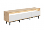 TV spintelė Gap, 190x45 cm, ruda/balta