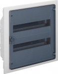 Modulinė potinkinė skydinė Golf 2x18, Ip40, permatomos durys