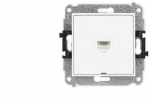 Karlik Icon Rj45 Cat. 5e kompiuterinis lizdas, baltas