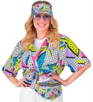 The 80s FUNKY FASHION - funky white (shirt)