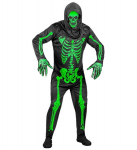 &bdquo;NEON SKELETAS&ldquo; (kombinezonas, pir&scaron;tinės, kaukė)