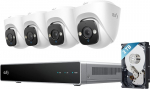 Eufy Nvr E41 4k Ai Ip67+ Rinkinys su 2 Tb Disku
