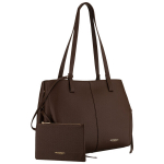 Didelė moteri&scaron;ka shopper rankinė Peterson, ruda AX38