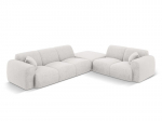 U formos mink&scaron;tas kampas Micadoni Home Nolio, Light Grey