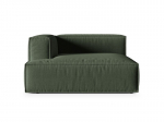 Modulinė sofa Micadoni Home Mic_CHL_L_215_F1_Nuria4, žalia