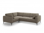 L formos mink&scaron;tas kampas Micadoni Home Bemy, Grey Brown