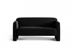 Dvivietė sofa Micadoni Abby, Black