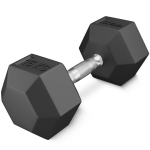 Plieninis hantelis HEX 1 X 15 kg &mdash; universalus sprendimas jėgos treniruotėms