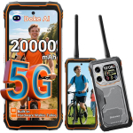 Telefonas Blackview XPLORE 1 Walkie Talkie 5G 6.78" 48GB+512GB/2TB 64MP+50MP Android 15 NFC/Gemini AI/OTG/GPS/FM - Oranžinė