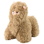 Pliu&scaron;inis žaislas Lama, 40 x 40 cm, smėlio sp.