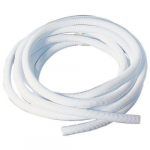 Gofruotas vamzdis Wirquin D32, baltas (metrais)