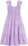 Eleganti&scaron;ka vasaros suknelė mergaitėms Rolanko violetinė 150 cm (10-11 m.), 10/11 m.
