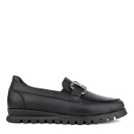 GRUNER SCHUHE Loaferiai moterims, Juoda, Loafers