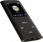 MP3 grotuvas MP3/MP4 grotuvas, 64GB, juodas, su garsiakalbiu