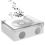 CD grotuvas ir Bluetooth garsiakalbis, retro stiliaus