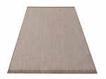 Dvipusis &scaron;iuolaikinis pintas kilimas Zara 120x170 cm, rudas