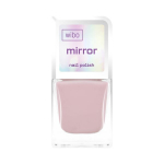Nagų lakas Wibo Mirror Nail Base Nr. 3, rožinis, blizgi apdaila