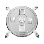 Auk&scaron;tas lygio plovimo pavir&scaron;iaus valytuvas, 53,5x53,5x150 cm, nerūdijantis plienas