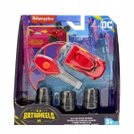 Fisher Price Batwheels Raudonasis Pauk&scaron;tis Žaislinis Automobilis su Rakteliu