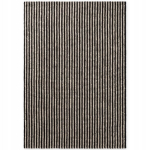 Elle Decoration Harvest natūralios dramblio kaulo ir juodos spalvos džiuto kilimas 160x230