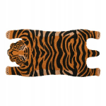 Kokoso pluo&scaron;to durų kilimėlis "tigras" Esschert Design 75cm