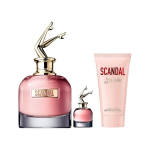 Kvepalų dovanų rinkinys Jean Paul Gaultier Scandal EDP 80 ml + mini 6 ml + kūno losjonas 75 ml