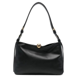 FURLA Rankinė per petį moterims, Juoda, Furla sfera soft m shoulder ba, OS