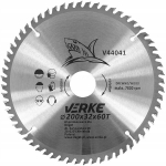 Vidi&scaron;ka medienos pjovimo disko 200x32mm, 60 dantukų