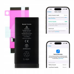 Akumuliatorius telefonui "iPhone 13 Mini" akumuliatorius BE KOMBINAVIMO Didesnis pajėgumas 2550 mAh