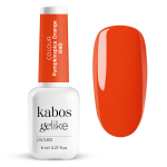 Kabos Gelike 040 Pumpkinspice Orange, 8ml &ndash; profesionalus hibridinis nagų lakas, &scaron;ilta moliūgų prieskonių oranžinė
