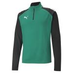 PUMA futbolo bliuzonas vyrams PUMA teamLIGA 1/4 Zip Top Pepper Green - 65723605, žalias
