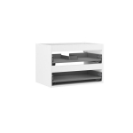 Praustuvo spintelės korpusas Mexen Box-A, 70 cm, 2 stalčiai, White matt