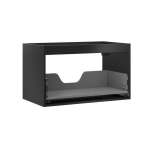 Praustuvo spintelės korpusas Mexen Box-A, 80 cm, 1 stalčius, Black matt